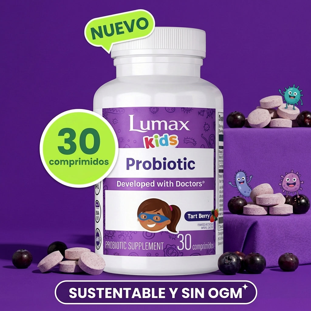 Apoya su digestión y fortalece sus defensas con probióticos, zinc y vitaminas esenciales.