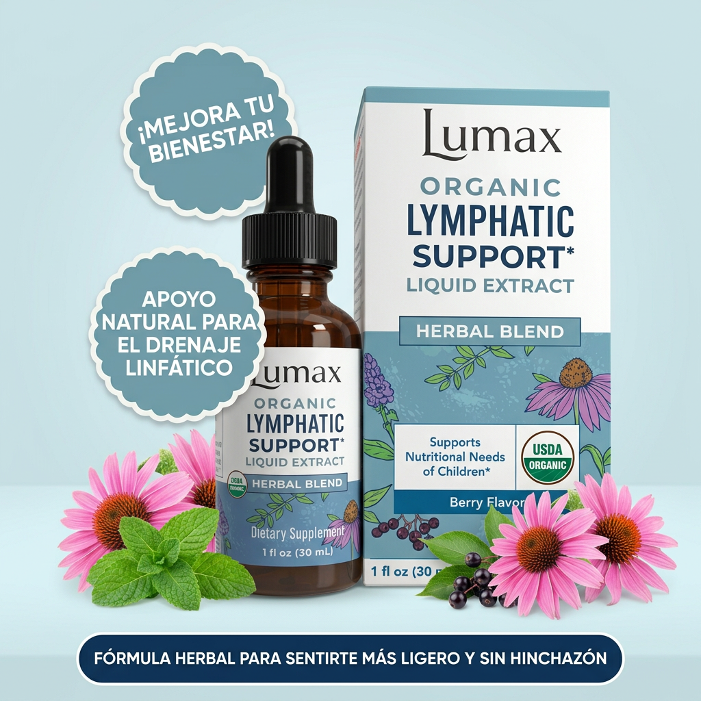 Menos Retención de Líquidos | Lymphatic Support