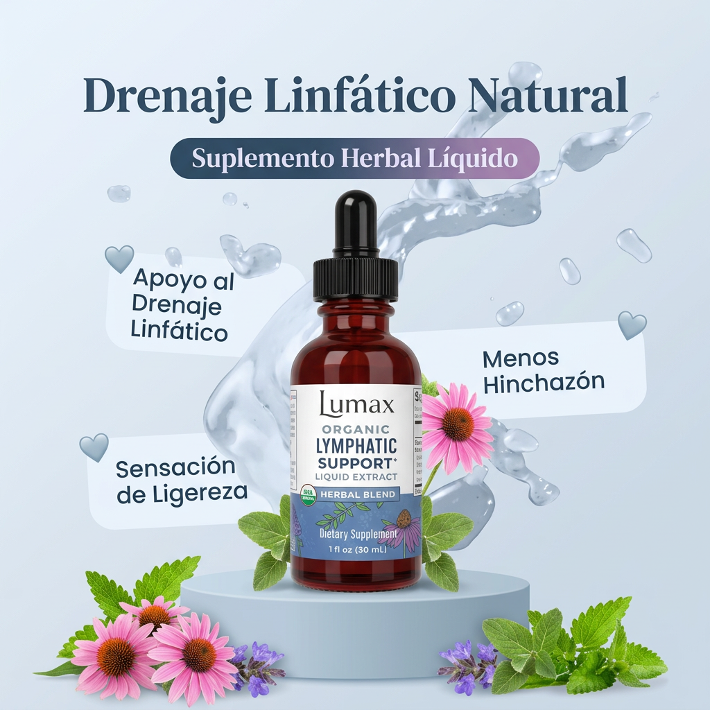 Menos Retención de Líquidos | Lymphatic Support