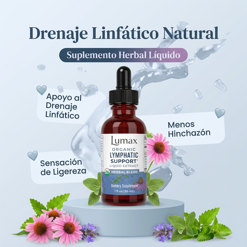 Menos Retención de Líquidos | Lymphatic Support
